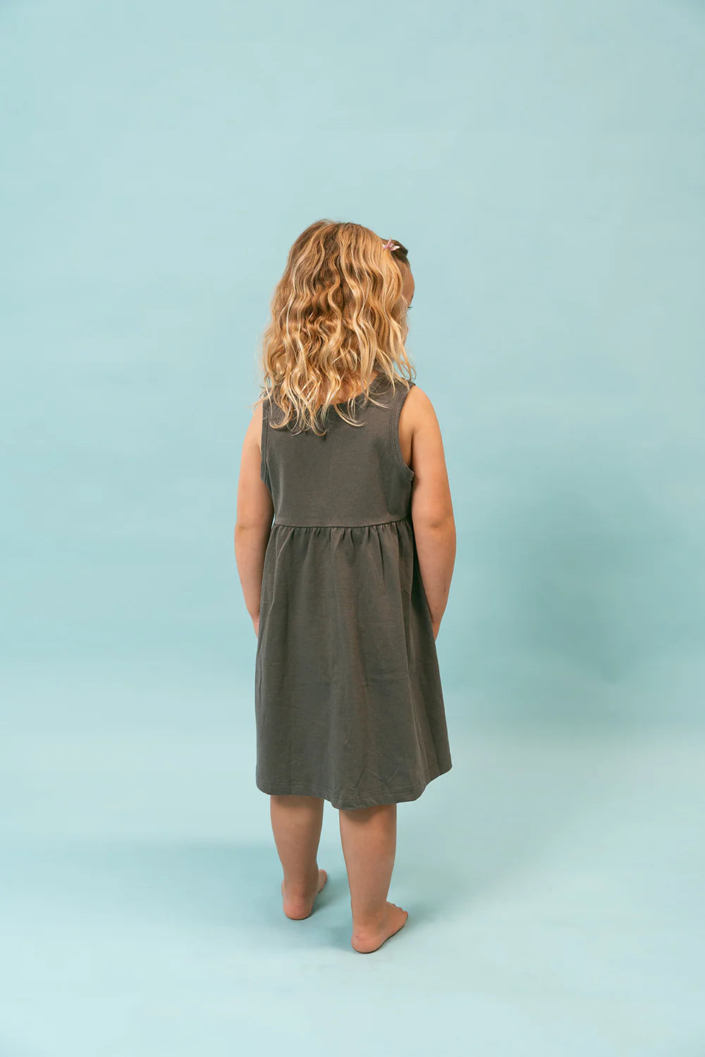 Play it Cool Dress - Charcoal