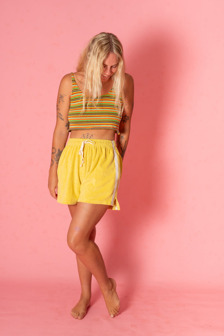 Terry Towelling Short - Butter