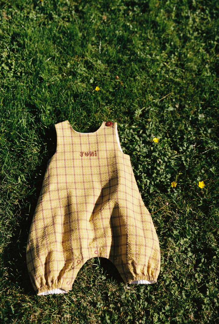 Avery Romper - Mustard