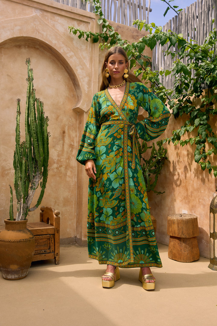 Allure Maxi Dress - Emerald