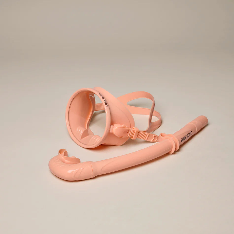 Dive Mask and Snorkel Set - PEACH