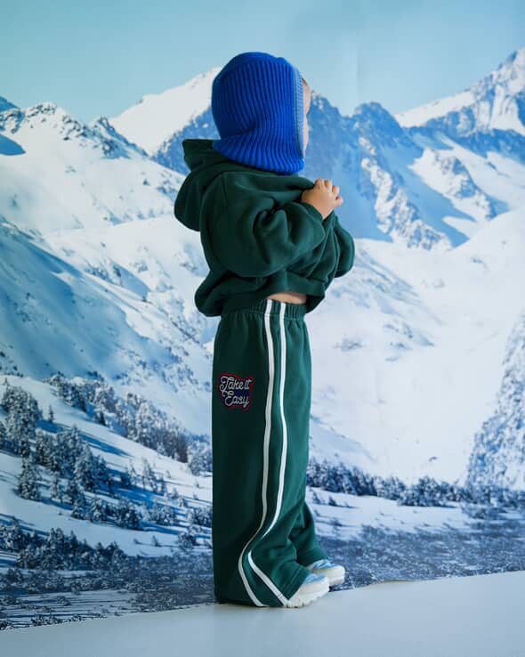 Green Track Pant