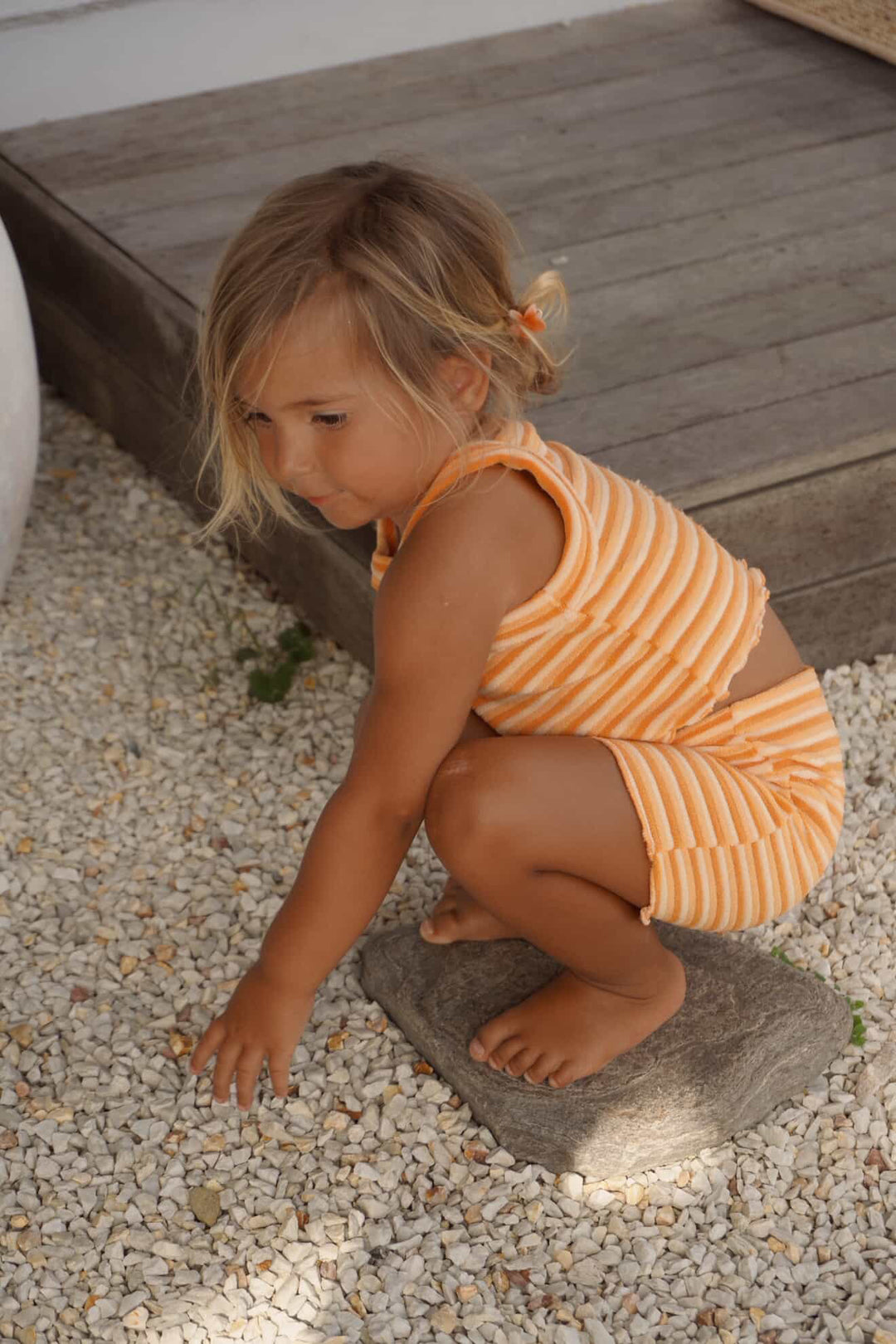 Ziggy Set Short - Citrus Stripe