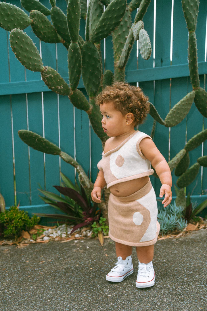 Yin Yang set - Caramel Cream