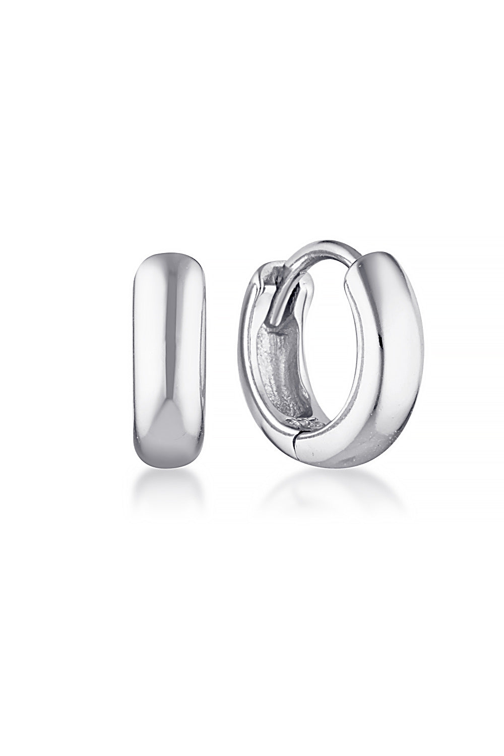 Dion Huggie - Silver 7mm