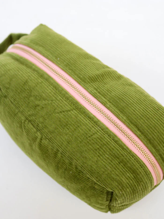 Corduroy Dopp Kit in Pistachio