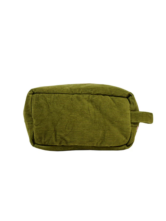 Corduroy Dopp Kit in Pistachio