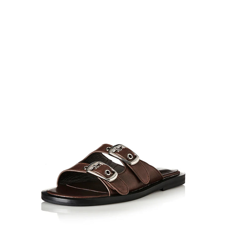 Ellis - Choc Oily Leather