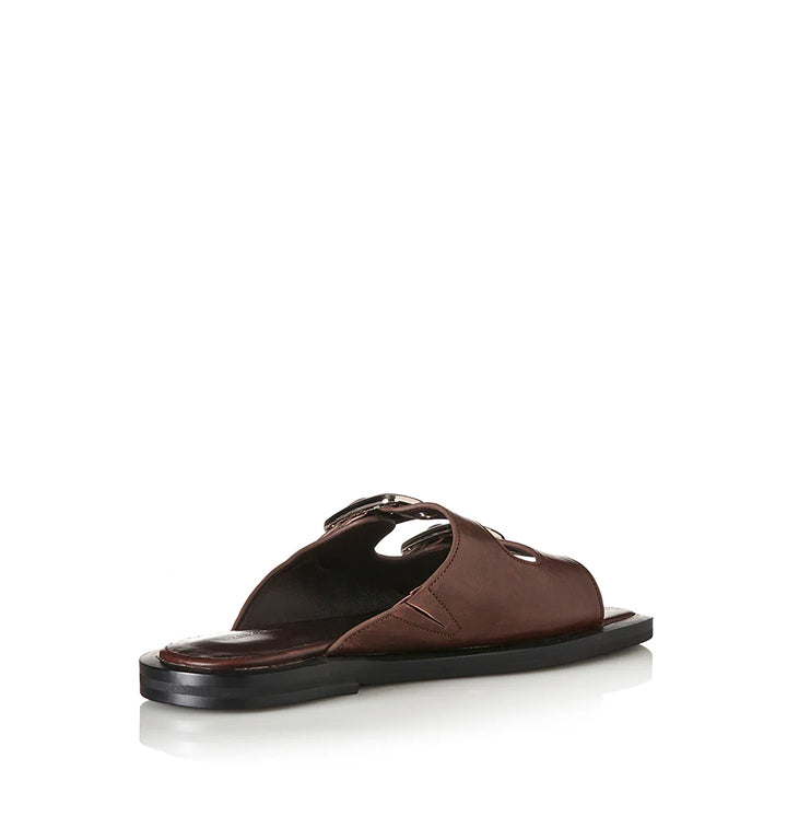 Ellis - Choc Oily Leather