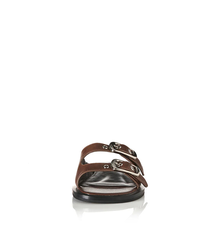 Ellis - Choc Oily Leather