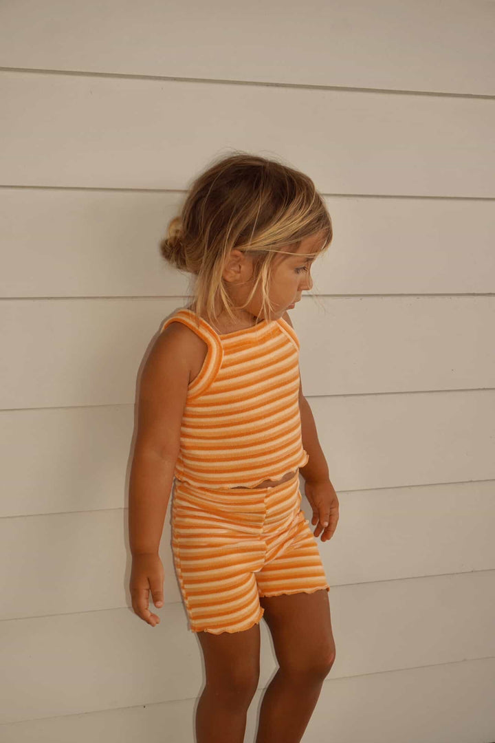 Ziggy Set Short - Citrus Stripe