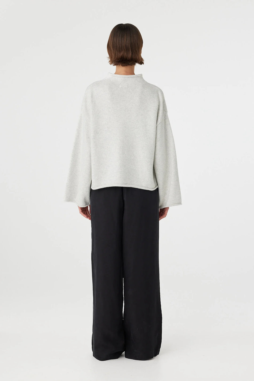 Maeve Sweater - Snow Marle