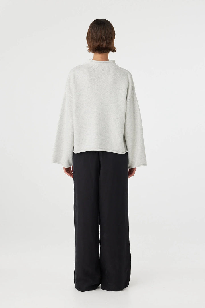 Maeve Sweater - Snow Marle