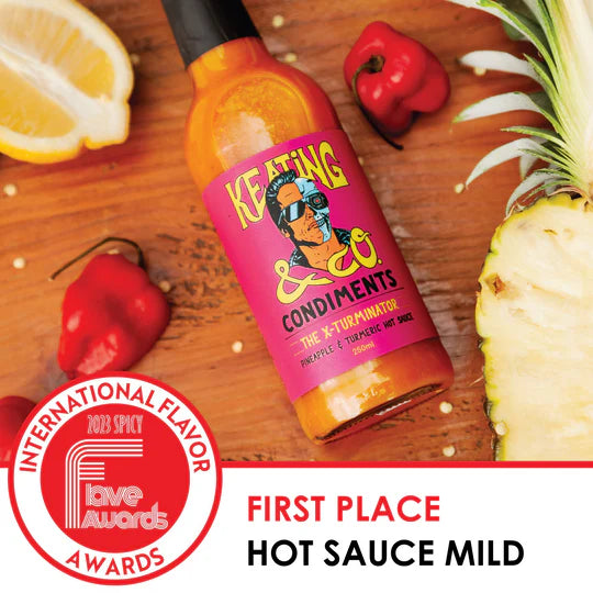 The X-Turminator - Pineapple & Turmeric Hot Sauce