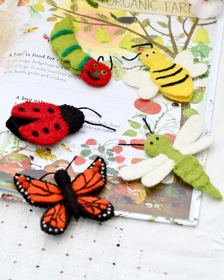 Insects & Bugs - Finger Puppet Set