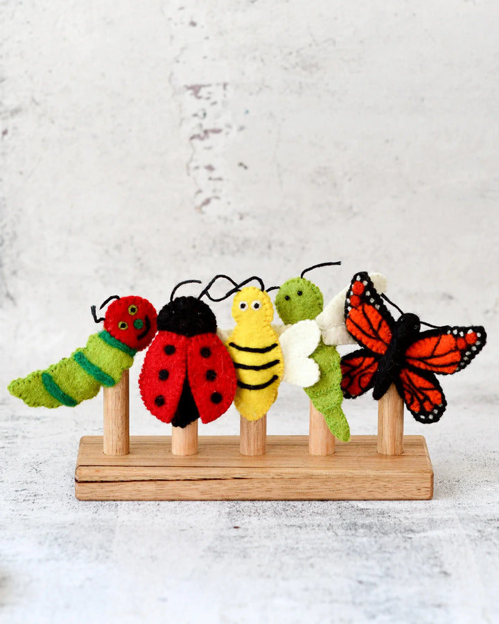 Insects & Bugs - Finger Puppet Set