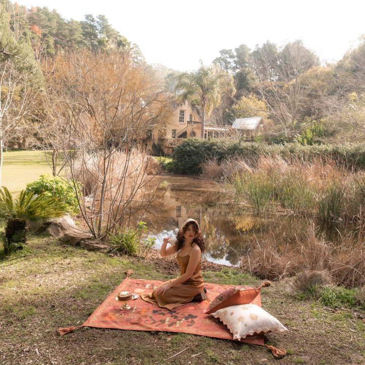 Flourish Picnic Rug - Sienna
