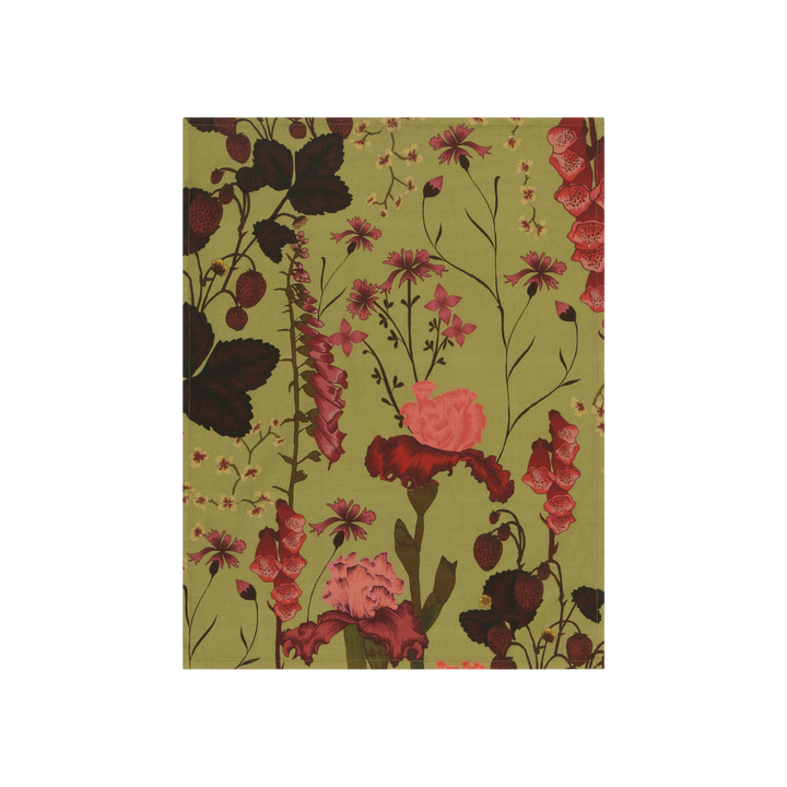 Flourish Tea Towel - Matcha