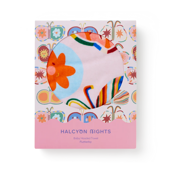 Baby Hooded Towel - Flutterby