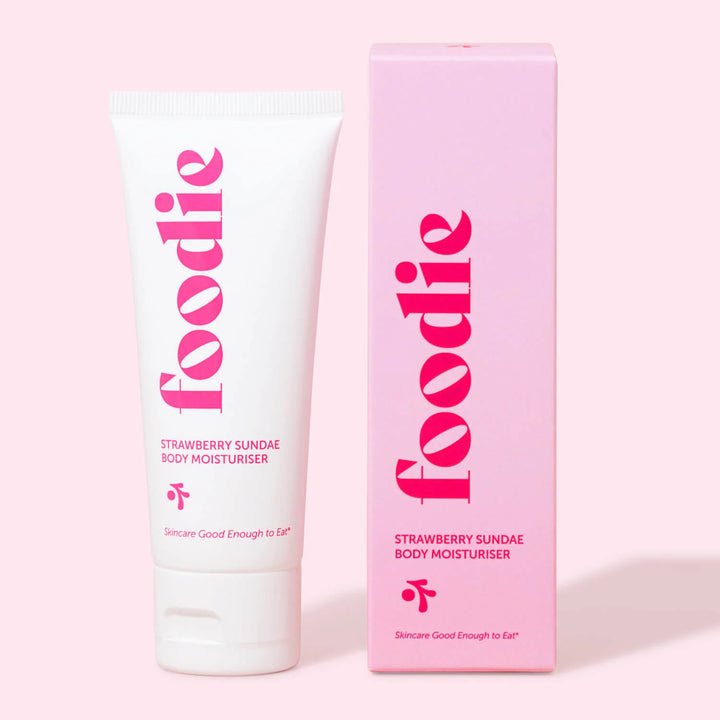 Foodie Strawberry Sundae Body Moisturiser 75ml