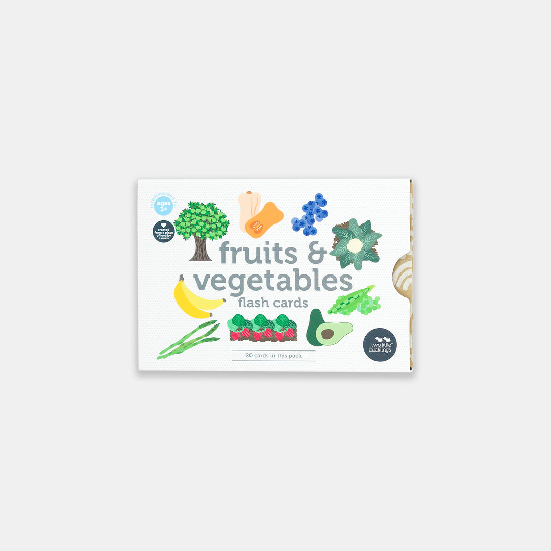 Fruit & Vegetables Flash Cards