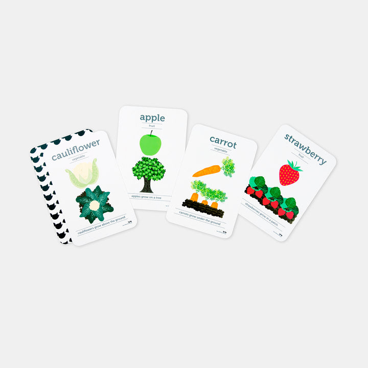 Fruit & Vegetables Flash Cards