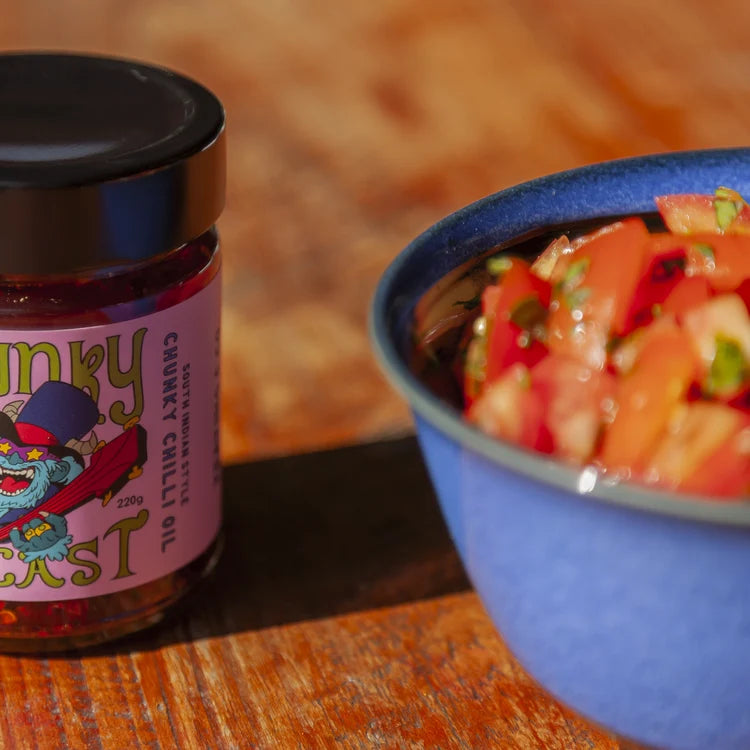 Funky Beast – South Indian Masala Chunky Chilli Oil
