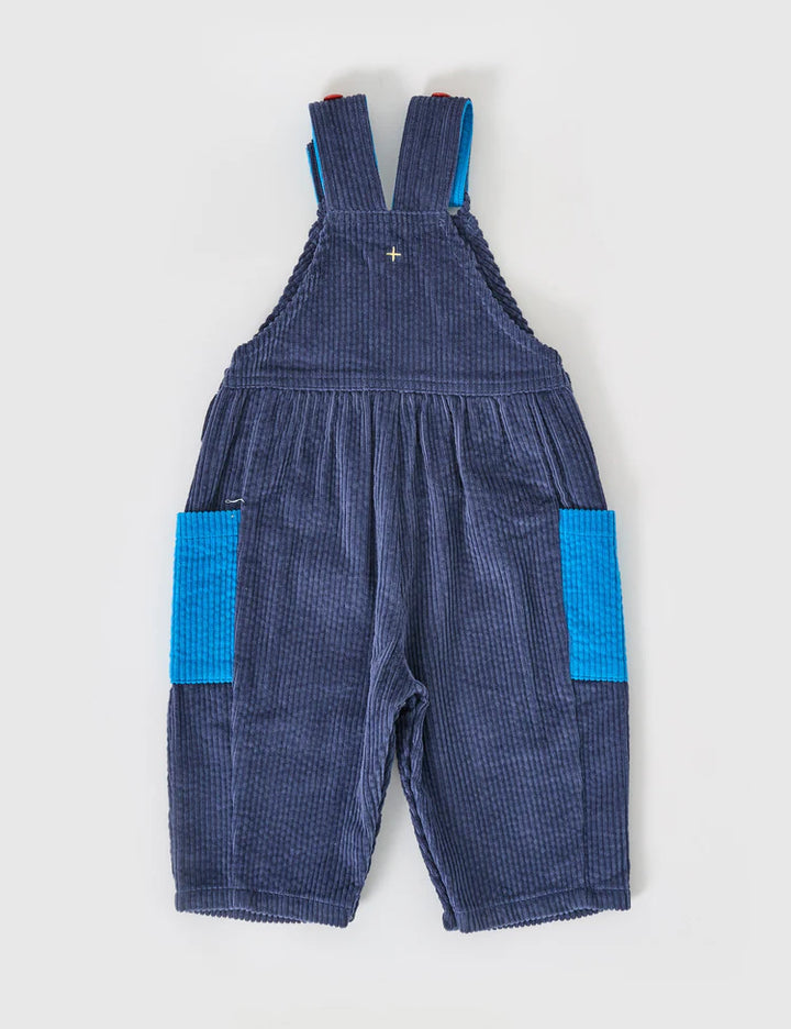 Sammy Corduroy Colour Block Overalls