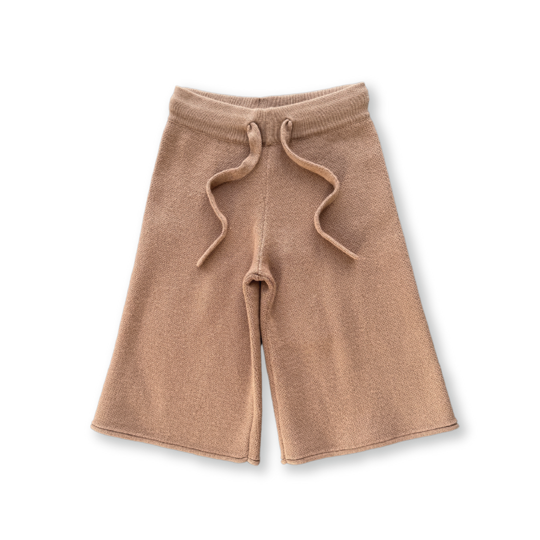 Organic Knitted Flares - Clay