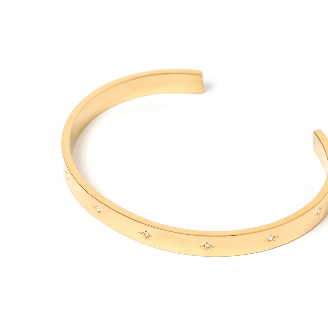 Gemma Gold Cuff