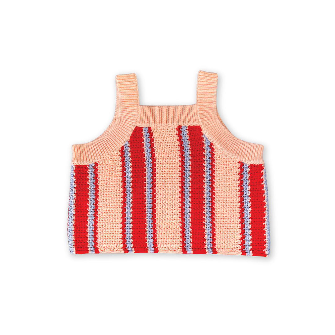 Organic Island Stripe Top