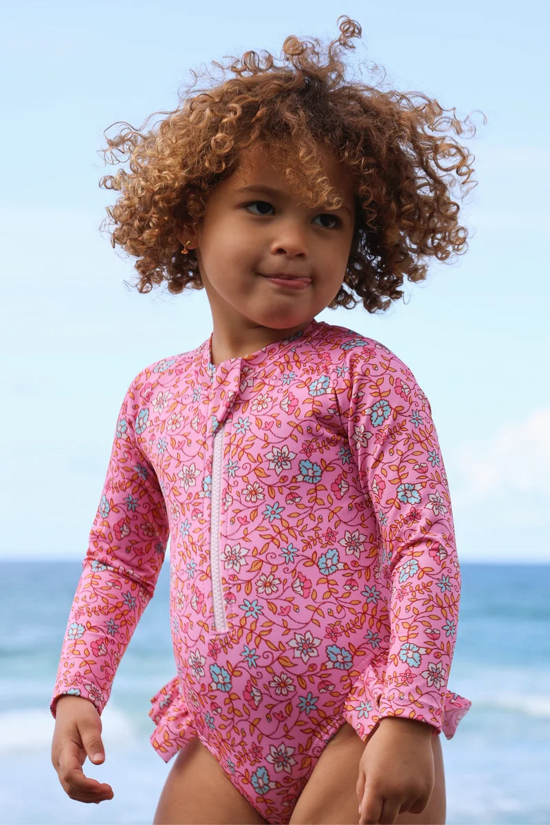 Zaelea Surf Suit - Peony