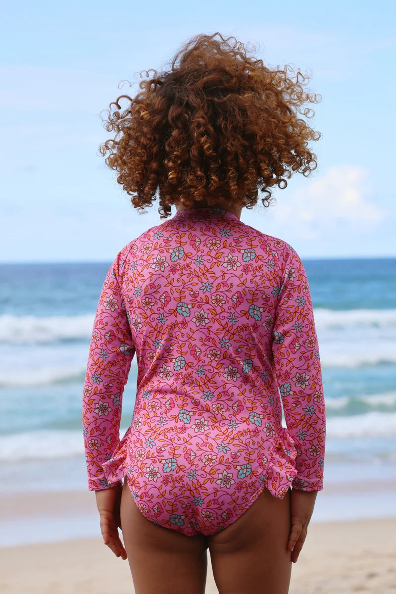 Zaelea Surf Suit - Peony