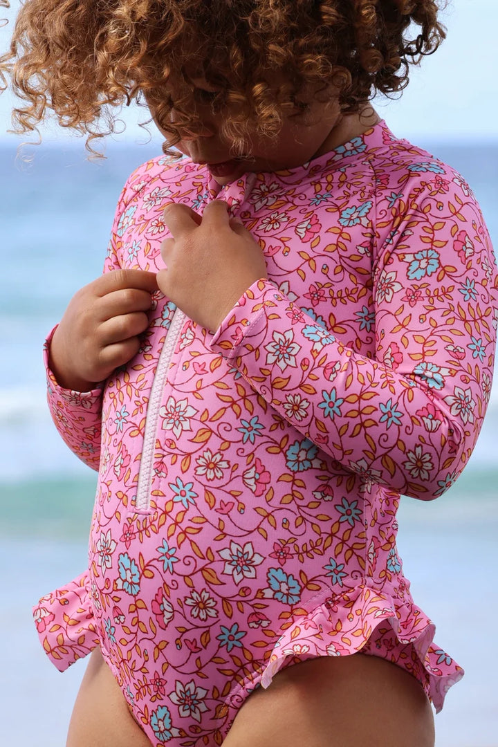 Zaelea Surf Suit - Peony