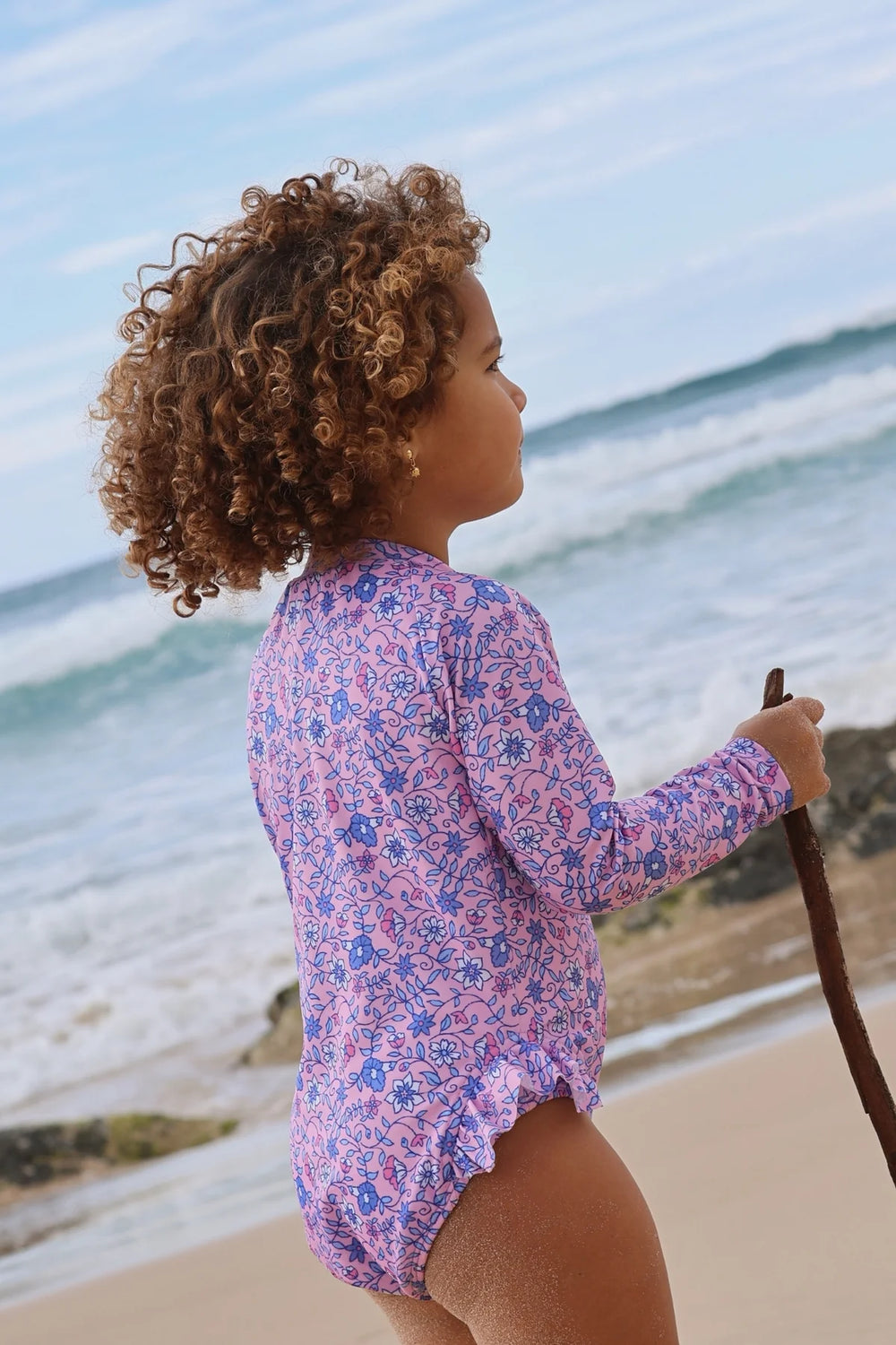 Zaelea Surf Suit - Violet