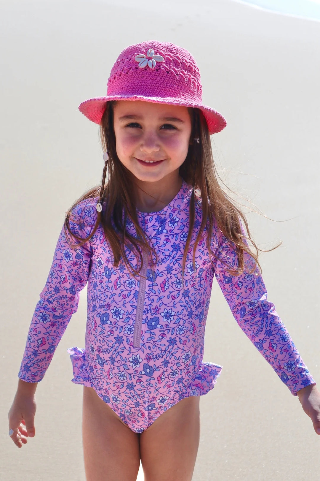 Zaelea Surf Suit - Violet