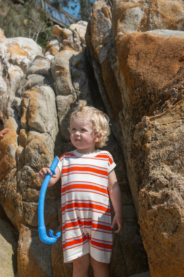 Island Stripe Playsuit