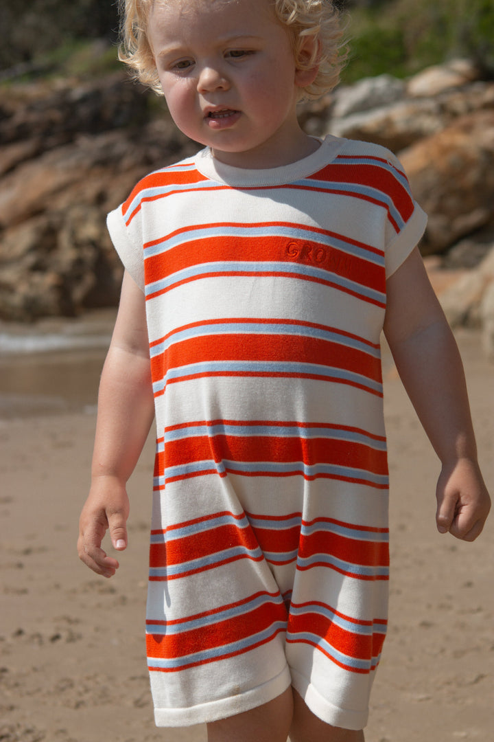 Island Stripe Playsuit