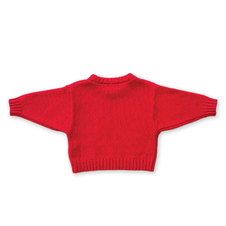Merino Blend Everyday Pull Over - Flame