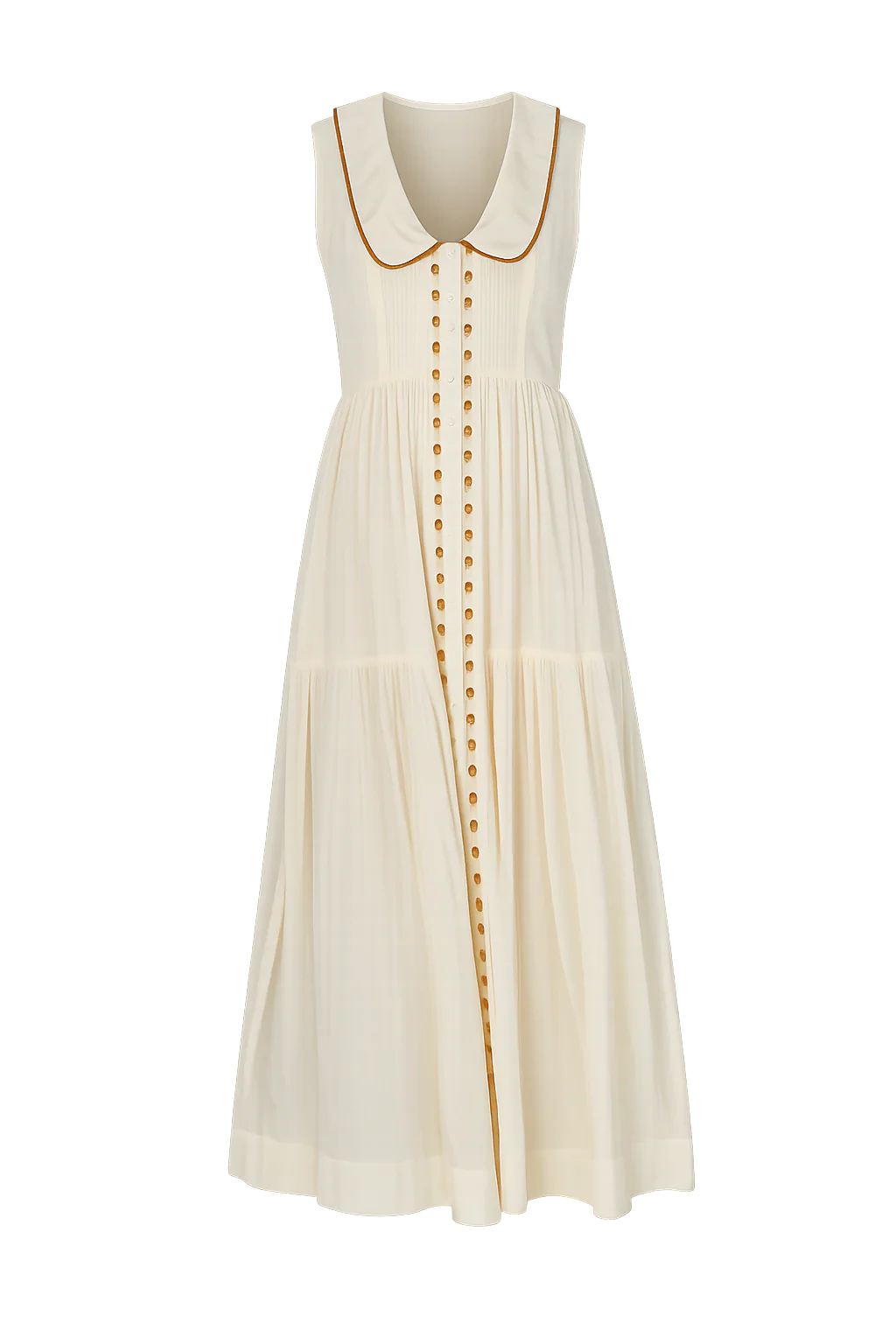Gabby Midi Dress - Cream