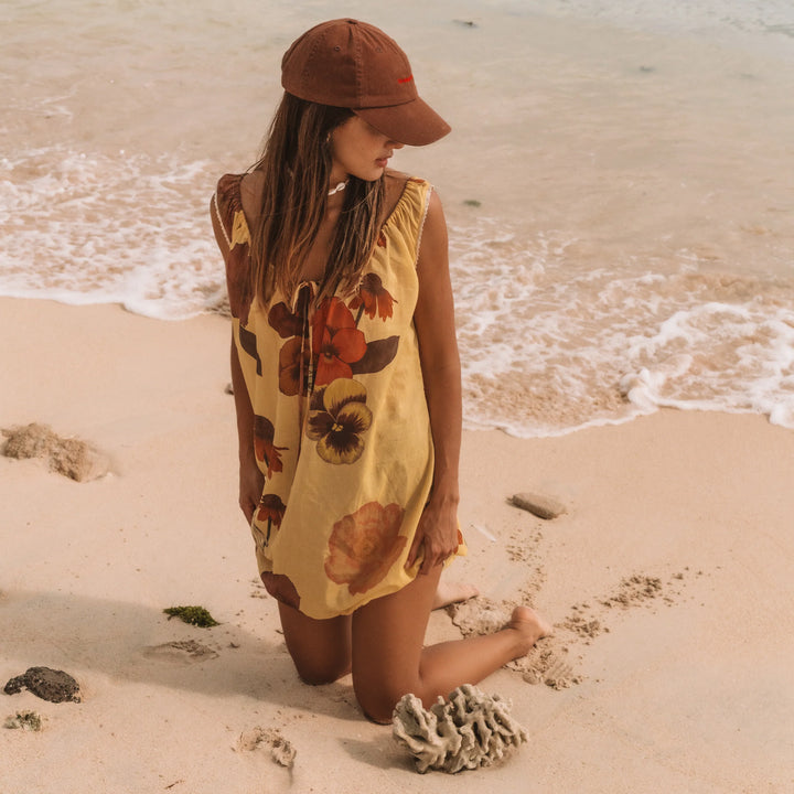 Glades Mini Dress - Chamomile