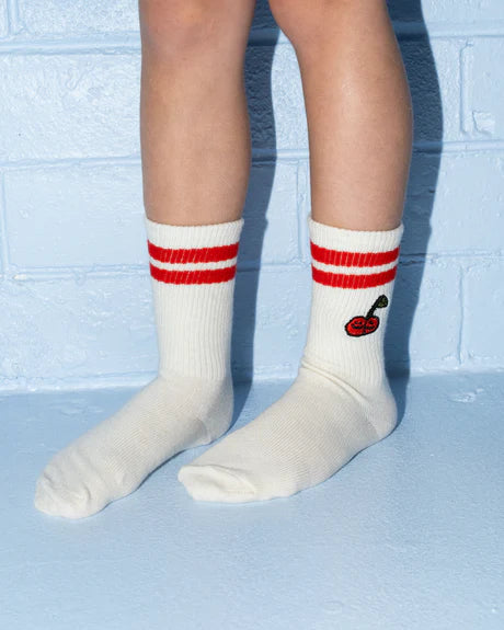 2-Pack Fruit Salad Cotton Socks - Milk