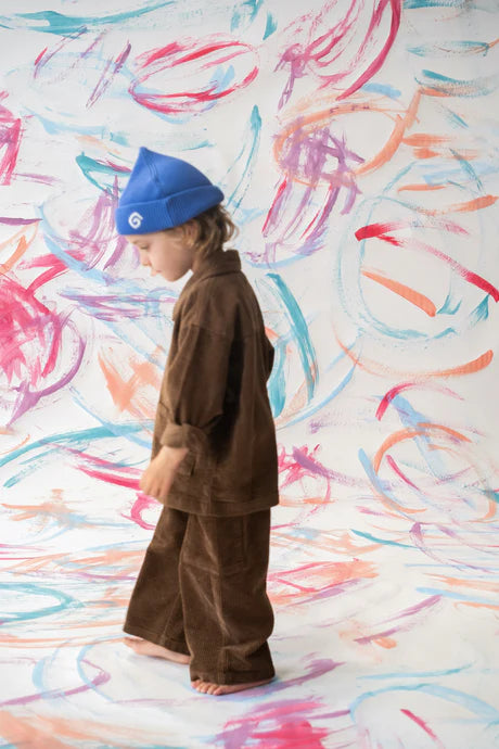 Organic Cord Shirt Jacket - Espresso - PRE-SALE