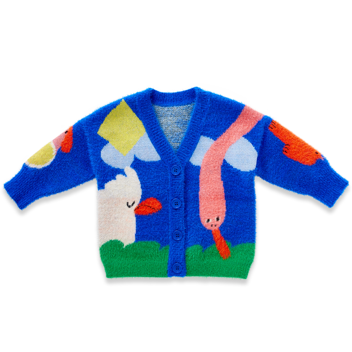 Little Billabong Knit Cardigan