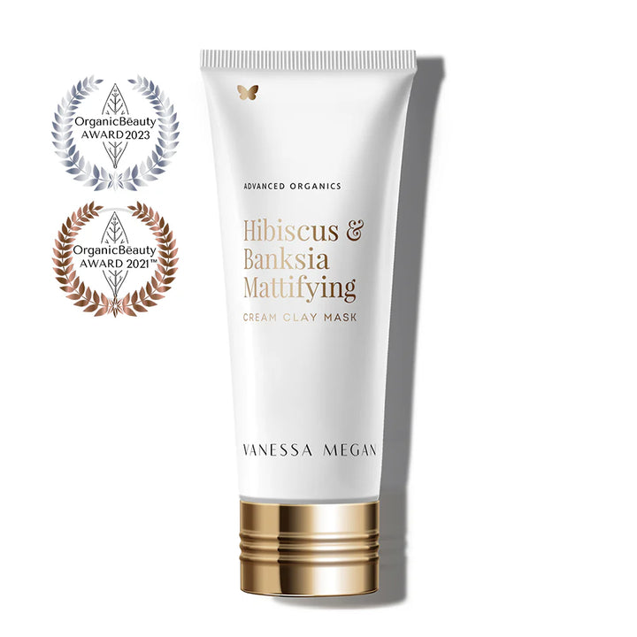 Hibiscus & Banksia Mattifying Cream Clay Mask - 180ml