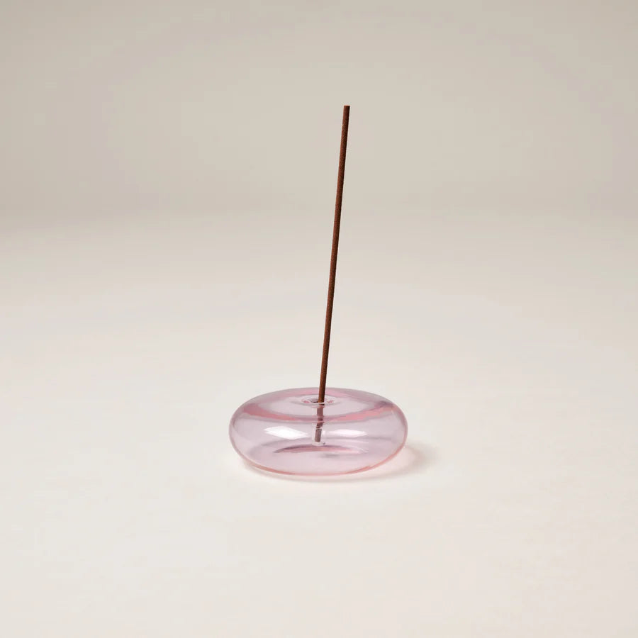 Glass Vessel Incense Holder