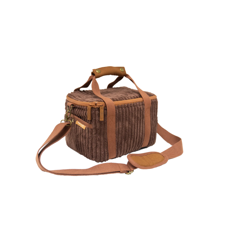 Cord Mini Cooler Bag - Chocolate