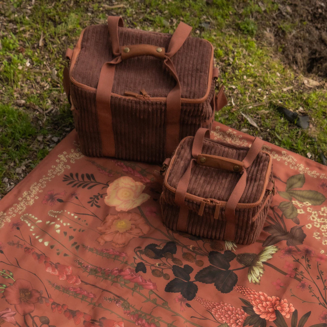 Cord Mini Cooler Bag - Chocolate