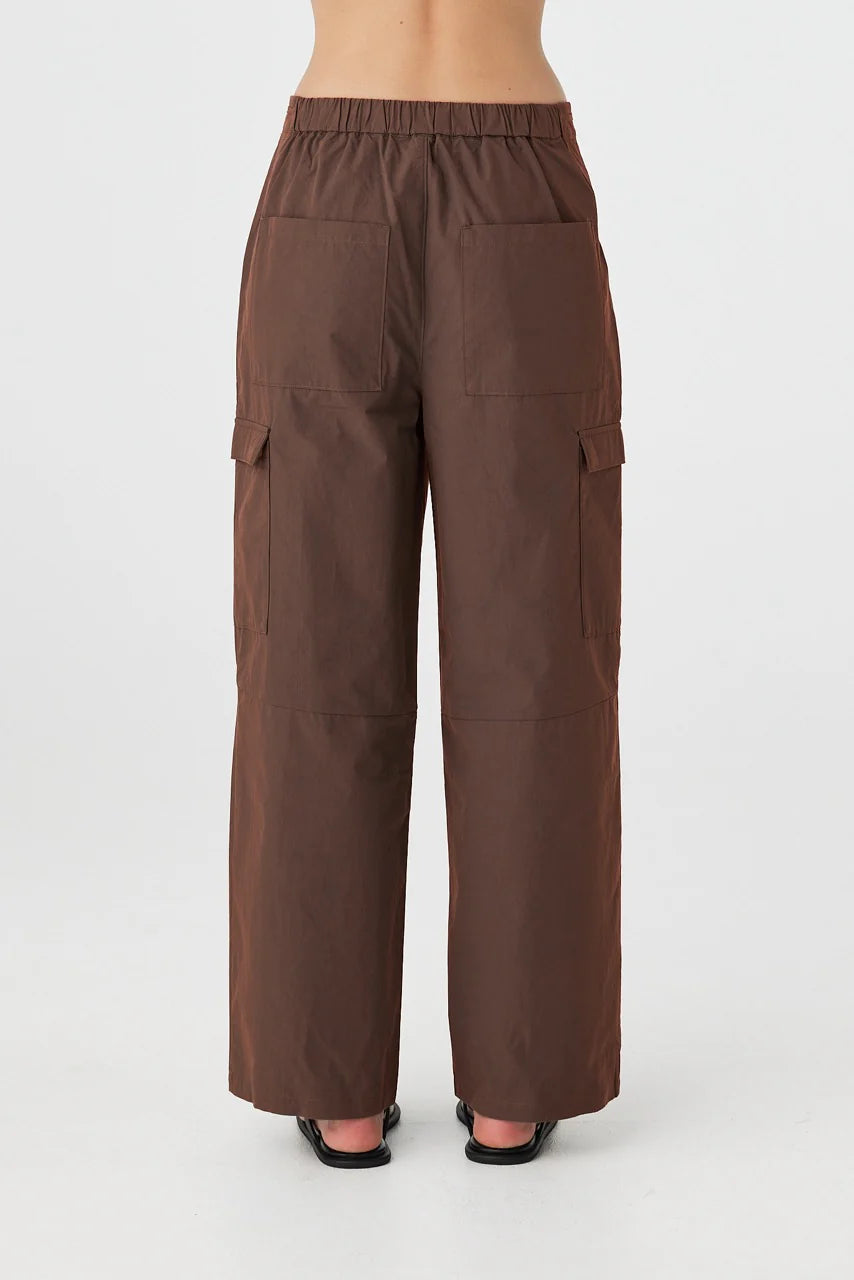 Nara Pocket Pant - Espresso