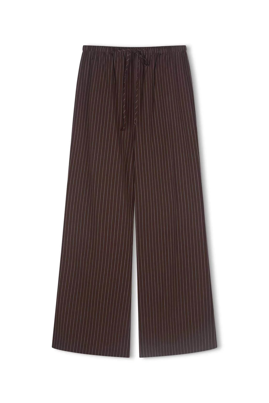 Rae Pants - Espresso Stripe